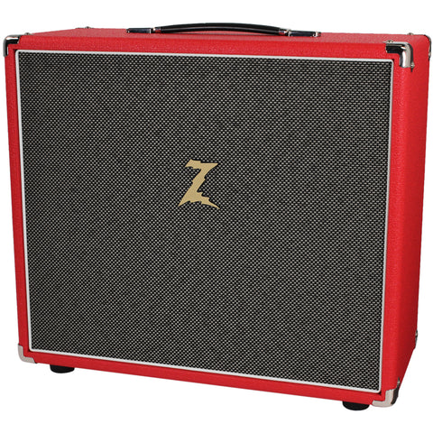Dr. Z 2x10 Speaker Cab - Red w/ Salt & Pepper Grill - Humbucker Music