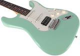 Suhr Classic S HSS Guitar, Surf Green, Rosewood - Humbucker Music