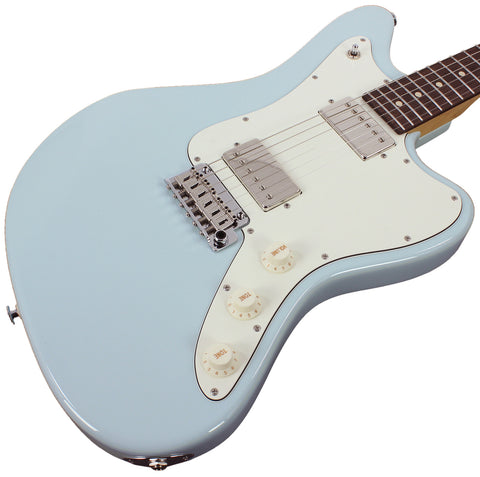 Suhr Classic JM Guitar, Sonic Blue, HH, 510 - Humbucker Music