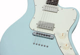 Suhr Classic JM Guitar, Sonic Blue, HH, TP6 - Humbucker Music