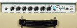 Carr Skylark 1x12 Combo Amp, Cream, Emerald Green - Humbucker Music
