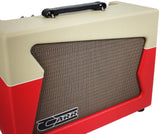 Carr Skylark 1x12 Combo Amp, Cream, Red - Humbucker Music