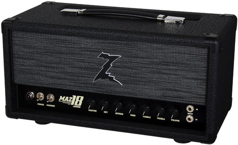 Dr. Z Maz 18 Jr Reverb Head - Black w/ Z-Wreck Grill