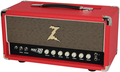 Dr. Z Maz 38 Sr Reverb Head - Red, Tan Grille - Humbucker Music