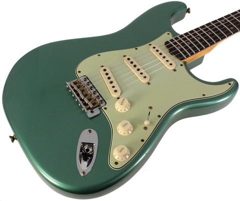 Fender Custom Shop 1960 Stratocaster, Journeyman Relic, Faded Aged Sherwood Green