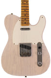 Fender Custom Shop 1955 Telecaster Journeyman Relic Guitar, Aged White Blonde - Humbucker Music