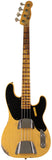 Fender Custom Shop Limited 1951 Precision Bass Relic, Aged Nocaster Blonde - Humbucker Music