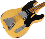 Fender Custom Shop Limited 1951 Precision Bass Relic, Aged Nocaster Blonde - Humbucker Music