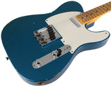 Fender Custom Shop Limited 1955 Telecaster, Relic, Aged Blue Sparkle - Humbucker Music