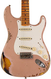 Fender Custom Shop Limited 1956 Heavy Relic Stratocaster, Dirty Shell Pink over 2-Tone Sunburst