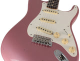 Fender Custom Shop Limited 59 Strat, Journeyman, Faded Aged Burgundy Mist Metallic - Humbucker Music