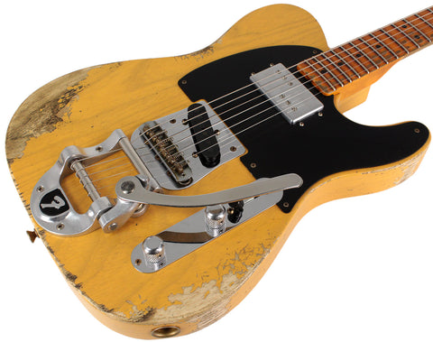 Fender Custom Shop Limited Cunife Blackguard Tele, Heavy Relic, Aged Butterscotch Blonde