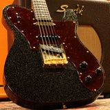 Fender Custom Shop Custom Tele Deluxe, Masterbuilt Apprentice Levi Perry, Black w/ Gold Flake