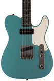 Fender Custom Shop LTD P90 Maho Telecaster, Journeyman Relic, Aged Teal Green Metallic