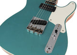 Fender Custom Shop LTD P90 Maho Telecaster, Journeyman Relic, Aged Teal Green Metallic