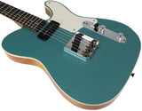 Fender Custom Shop LTD P90 Maho Telecaster, Journeyman Relic, Aged Teal Green Metallic