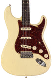 Fender Custom Shop Postmodern Strat Journeyman Relic W/ Cc Hardware, Aged Vintage White - Humbucker Music