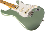 Fender Custom Shop Postmodern Strat Journeyman Relic W/ Cc Hardware, Faded Aged Sage Green Metallic