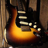 Fender Custom Shop Limited Roasted Poblano Strat, Relic, Wide Fade Sunburst - Humbucker Music