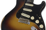 Fender Custom Shop Limited Roasted Poblano Strat, Relic, Wide Fade Sunburst - Humbucker Music