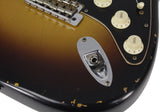 Fender Custom Shop Limited Roasted Poblano Strat, Relic, Wide Fade Sunburst - Humbucker Music