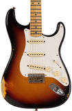Fender Custom Shop Limited Troposphere Strat Ht Heavy Relic Guitar, Super Faded Aged 2 Color Sunburst