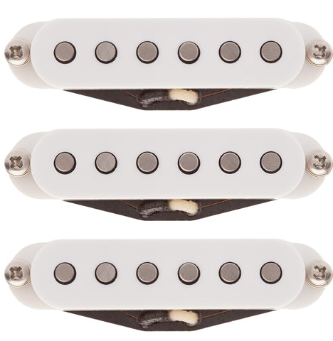 Suhr V63 Single Coil Set, Neck, Middle, Bridge, White - Humbucker Music