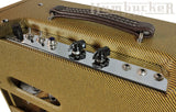 Victoria Amplifier Ivy League 1x10 Combo, Tweed, Half Power Switch - Humbucker Music