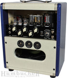 _ Swart AST Pro Amp - Custom White / Blue Sparkle