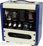 _ Swart Space Tone Atomic Jr. in Custom White / Blue Sparkle