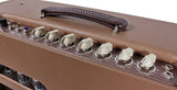 Victoria Amplifier Victorilux 2x12 Combo, Brown, Half-Power Switch - Humbucker Music