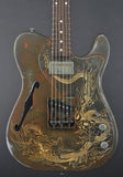 . Trussart Deluxe Steelcaster - Rust on Cream - Dragon