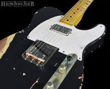 . Nash T57 Guitar, Black w/ Lollartron