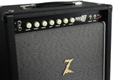 Dr. Z Maz 18 Jr Reverb Studio Combo - Black w/ Salt & Pepper Grill