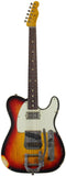 Nash TC-63 Guitar, 3 Tone Sunburst, Bigsby, Lollartron Neck