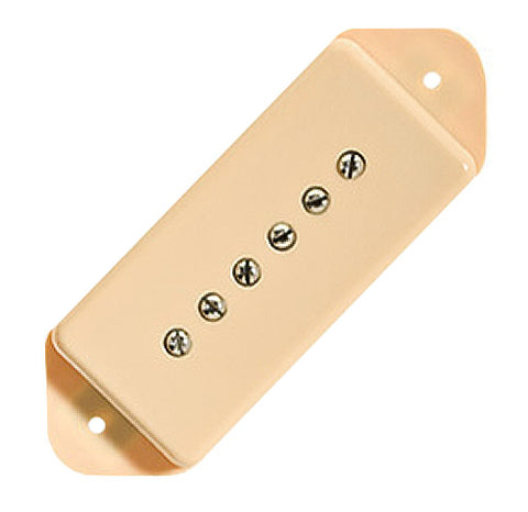 Lollar P-90 Dogear Pickup, Bridge, Tall, Matte Cream