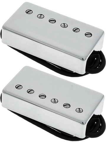 Lollar Imperial Humbucker Pickup Set, Low Wind, Nickel - Humbucker Music