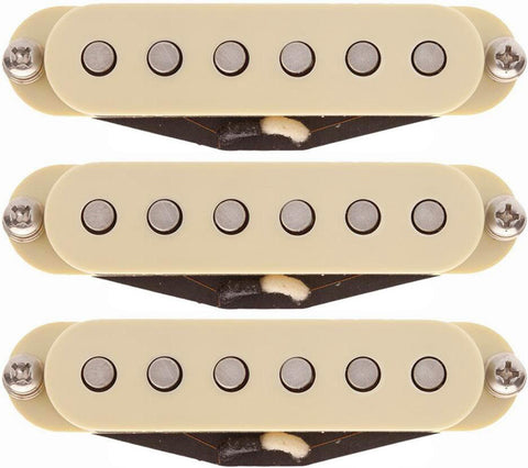 Lollar Strat Sixty-Four Pickup Set, Cream - Humbucker Music