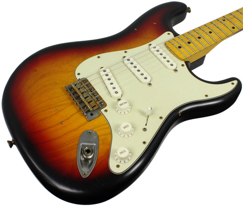 Nash S-63 Guitar, 3-Tone Sunburst