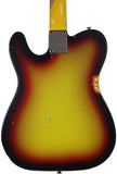 Nash T-63 Guitar, 3 Tone Sunburst, Medium Distress, Bigsby