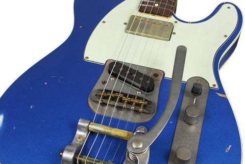 Nash TC-63 Guitar, Lake Placid Blue, Bigsby