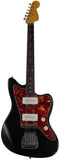 Nash JM63 Jazzmaster Guitar, Black, P90's, Light Aging