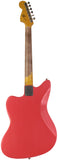 Nash JM63 Jazzmaster Guitar, Fiesta Red, Light Aging - Humbucker Music