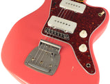 Nash JM63 Jazzmaster Guitar, Fiesta Red, Light Aging - Humbucker Music