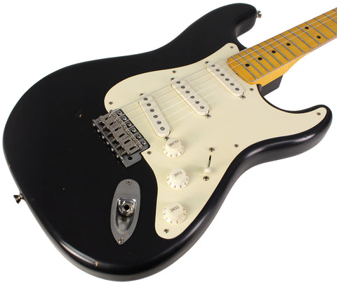 Nash S57 Guitar, Black, Light Aging