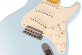 Nash S57 Guitar, Sonic Blue, Light Aging