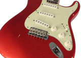 Nash S63 Guitar, Candy Apple Red, Light Aging
