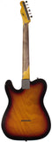Nash T2HB Guitar, P90's, 3 Tone Burst, Light Aging