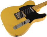 Nash T52 Guitar, Butterscotch Blonde, Light Aging