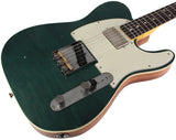 Nash T63 Guitar, Aquamarine, Humbucker, Light Aging